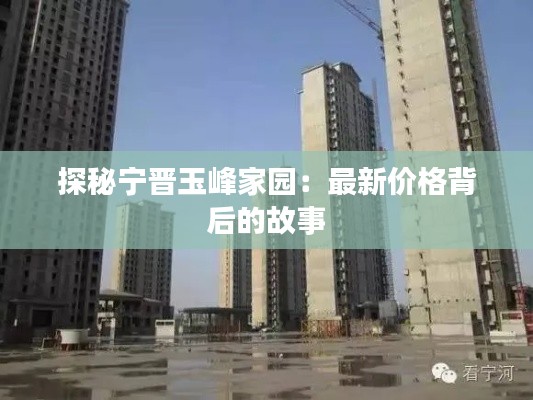 探秘宁晋玉峰家园:最新价格背后的故事