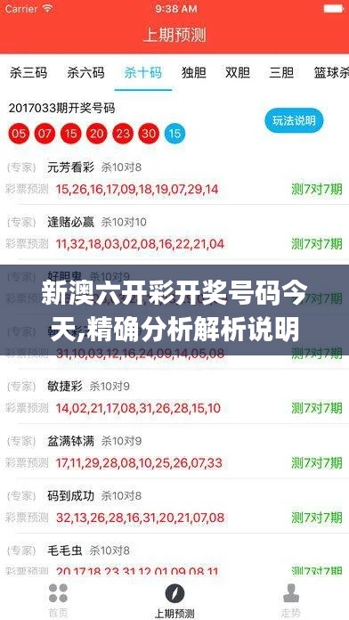 新澳六开彩开奖号码今天,精确分析解析说明_Advance18.372