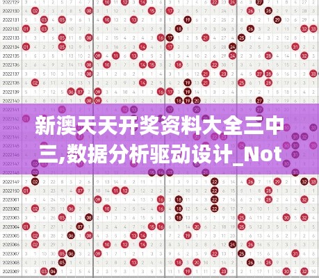 新澳天天开奖资料大全三中三,数据分析驱动设计_Notebook10.799