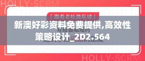 新澳好彩资料免费提供,高效性策略设计_2D2.564