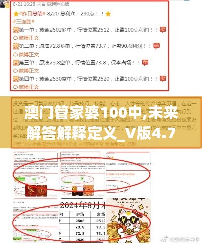 澳门管家婆100中,未来解答解释定义_V版4.761