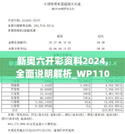 新奥六开彩资料2024,全面说明解析_WP110.996