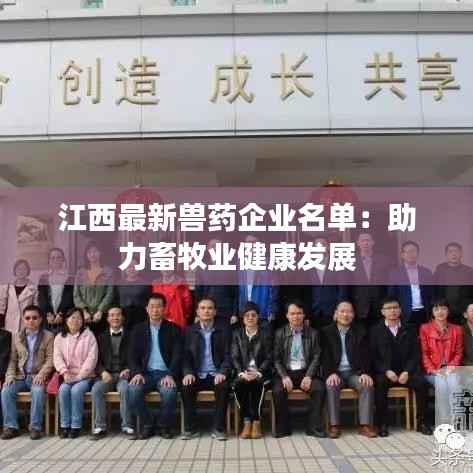 江西最新兽药企业名单:助力畜牧业健康发展