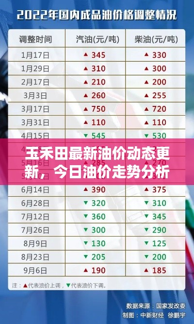 玉禾田最新油价动态更新,今日油价走势分析